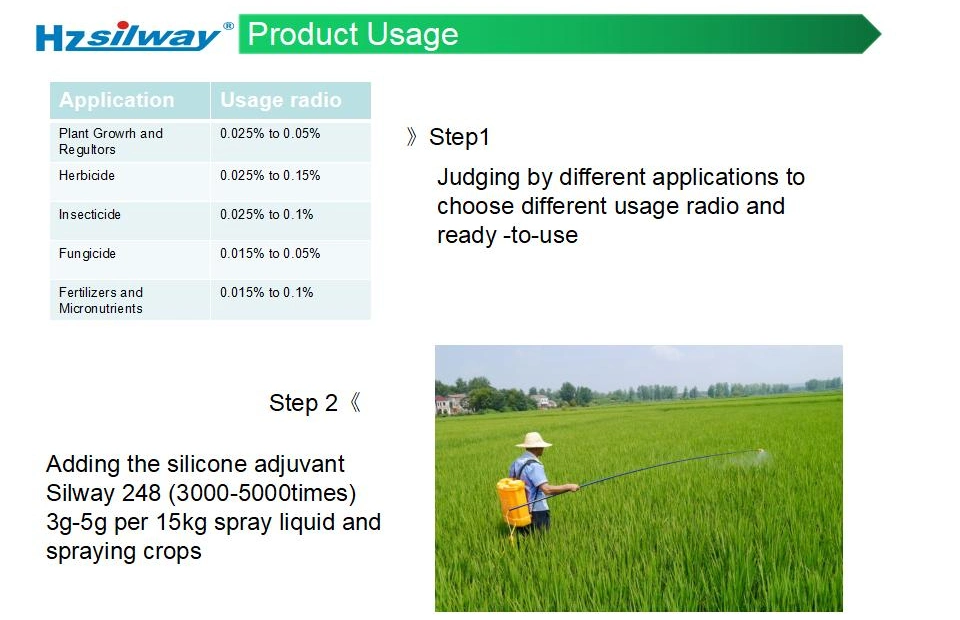 99.9% Pesticide Tank Adjuvant Polyether Polymethylsiloxane Copolymer Auxiliary Agent/Agricultural Silicone Fluid/Silicone Surfactant