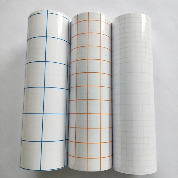 PVC Plastic Film Transfer Tape Grid Transfer Film Roll Advertising Material