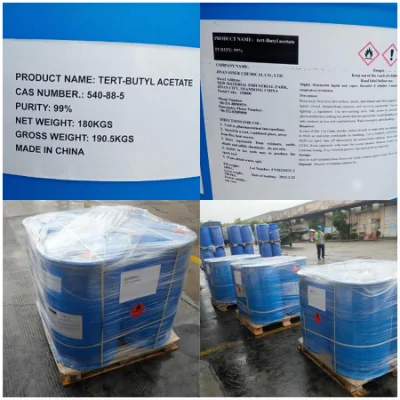 Acetic Acid 1, 1-Dimethylethyl Ester CAS 540-88-5 Tert-Butyl Acetate